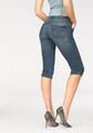 Arizona Capri Jeans Stretch Damen Hose 3/4 Shorts Mid Waist Gr. 36 blue-used NEU