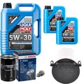 BOSCH Inspektionspaket 7L Liqui Moly Longtime High Tech 5W-30 für VW Audi Golf