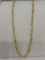 585 GOLD Singapurkette 5,7gramm.Gelbgold 60cm lang.Neue Kette+Etikett.14KT Gold