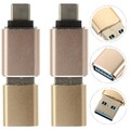 4 Pcs USB3.0 Bis -C-Adapter Reisen USB-C-Konverter Für Notebooks