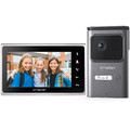 TMEZON 2 DRAHT Video Türsprechanlage Türklingel Sprechanlage 7" Monitor Kamera