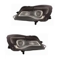 Halogen Scheinwerfer Set HIR2 für Opel Insignia A Country Tourer Stufenheck