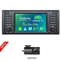 DVR+Für BMW E39 7" Touchscreen Autoradio 8-Kern GPS Navi Android 13 CarPlay DSP