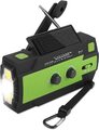 Solar Radio Handkurbel AM/FM USB Notfall Handy Ladegerät LED Taschenlampe