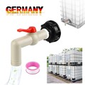 IBC Tank Adapter Zubehör IBC Container Auslaufhahn Wassertank Kugelauslaufhahn