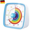 Visueller Timer mit Nachtlicht, 60-Minuten-Regenbogen-Countdown-Timer für Kinder
