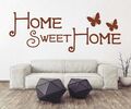 Wandtattoo Home sweet Home Flur Wandsticker Willkommen Spruch Welcome