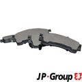 JP GROUP Bremsbelagsatz Scheibenbremse 3863601110 für 323 MAZDA 6 BJ 626 5 GF 4