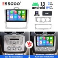 DAB+ Für Ford Focus MK2 MK II 2004-2011 Autoradio Android 14 Carplay 64G GPS KAM