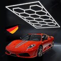5X-14X Hexagon LED Lampe Röhren Werkstatt Garage Wand Decken Leuchte Beleuchtung