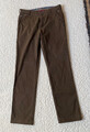 Herrenhose dunkelbraun Gr. 50 Chino, Meyer Hosen AG Germany, wie neu!