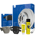 ATE CERAMIC Bremsensatz + Ceratec + Bremsenreiniger + WK BMW 7er E38 HINTEN Ø