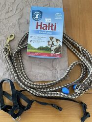 Halti Hund Kopfhalsband Gr. M mit passender Leine