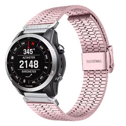 Metall Armband Quick Fit Für Garmin Fenix 8 51mm 7X 7 6X 6 Pro 5X 5 Instinct 2X