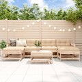 Garten Lounge Set Sitzgruppe Sofagarnitur Terrasse Gartenmöbel 7-tlg. vidaXL