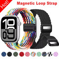 Magnet Nylon Armband Für Apple Watch Series 10 9 8 7 6 5 4 3 Ultra/Ultra 2 49mm