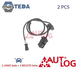 AS4014 ABS SENSOR DREHZAHLFÜHLER HINTEN AUTLOG 2PCS FÜR SKODA SUPERB I