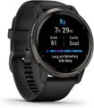 Garmin Venu 2 music schwarz schlanke GPS-Fitness-Smartwatch, Amoled Display