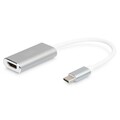 DIGITUS USB Type-C 4K HDMI Grafik-Adapter Aluminium Gehäuse 20cm Kabellänge