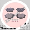 ZIMMERMANN Bremsbelagsatz, Scheibenbremse 24703.175.1 für BMW