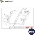 KRAFTSTOFFFILTER DP1110.13.0188 FÜR AUDI A4/B6/Convertible/B7 A6/C6 AVJ 1.8L