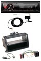 Pioneer 1DIN MP3 DAB USB AUX Autoradio für Hyundai i20 08-11 Rubber-Touch Ablage