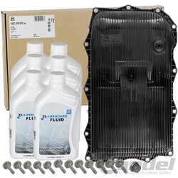 ZF GETRIEBEÖLWANNE GETRIEBEFILTER+6L ATF ÖL GA8HP70Z 8GANG passend für BMW 1-7er