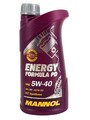 1x Mannol Energy Formula PD 5W-40 1 Liter