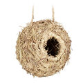 Vogelnest für Käfig Kleintier Zubehör Zebrafinken Nest Nisthilfe Vogelspielzeug