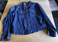John Baner: Damen Jeans Jacke Blazer Blouson dunkelblau Baumwolle Gr. 36 S