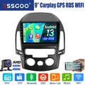 Für Hyundai i30 MK1 FD 2006-2011 1+32G Android 14 Autoradio Carplay GPS Navi KAM