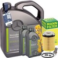 MANN ÖLFILTER+ORIGINAL OE 5W30 passend für MERCEDES W/S205 213 C/A 238 GLC C253