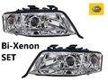 SET HELLA Bi-Xenon Hauptscheinwerfer für Audi A6 C5 4B2 D2S H7 Facelift ab 06.01