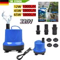 Schmutzwasserpumpe Garten 220V Abwasserpumpe Tauchpumpe Fäkalienpumpe Baupumpe