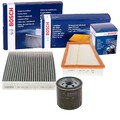 BOSCH FILTERSATZ PAKET passend für RENAULT SCÉNIC 3/GRAND 1.5 dCi 86-110PS