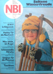 NBI 8- 1978 D Axel Zitzmann BRD KWV Köpenick DDR-Ski Hirsche Straßenbahn Söldner