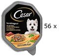 (€ 7,38/kg) CESAR Landragout Geflügel, Gemüse & Petersilie in Sauce: 56 x 150 g