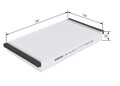 BOSCH Filter, Innenraumluft 1 987 432 059 für FIAT