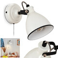  Wand Leuchte Wohn Schlaf Zimmer Raum Lampen Vintage drehbare Flur Strahler weiß