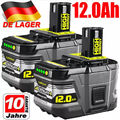 2x 12,0Ah 9Ah 18V Akku für RYOBI One Plus Lithium HP RB18L50 P108 P109 Batterie