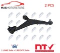 LINKS RECHTS QUERLENKER SATZ VORNE OUTER NIEDRIGER NTY ZWD-CT-013 2PCS V NEU