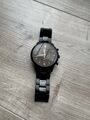 Fossil Neutra Chronograph Watch FS5525 Black Rose Gold 44mm Man