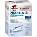 DOPPELHERZ Omega-3 Konzentrat system Kapseln, 60 St PZN 06132731
