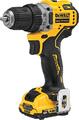 DeWalt Akku-Bohrschrauber 12V DCD701D2-QW mit 2x2,0Ah