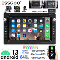 DAB+ CarPlay 64G Android13 Autoradio NAVI RDS BT Für VW Polo 9N Golf 4 Passat T5