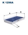 Filtron K 1298A Filter, Innenraumluft für HONDA Heizung/Lüftung