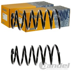 2X SPIDAN FAHRWERKSFEDERN VORNE PASSEND FÜR SEAT CORDOBA INCA TOLEDO VW CADDY