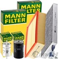 MANN FILTER INSPEKTIONSPAKET passend für 1.6+2.0 AUDI A4 B6 B7 8E EXEO 3R2