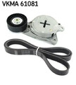 Mehrrippiger Keilriemen Set VKMA 61081 SKF für TOYOTA COROLLA Stufenheck AURIS