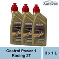 Castrol Power 1 Racing 2T API TC JASO FD 3 Liter 2 Takt Motorrad Motoröl